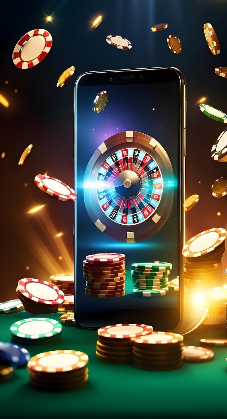 Tampilan live Monopoly Live dengan dealer dan papan permainan yang terang di studio HD